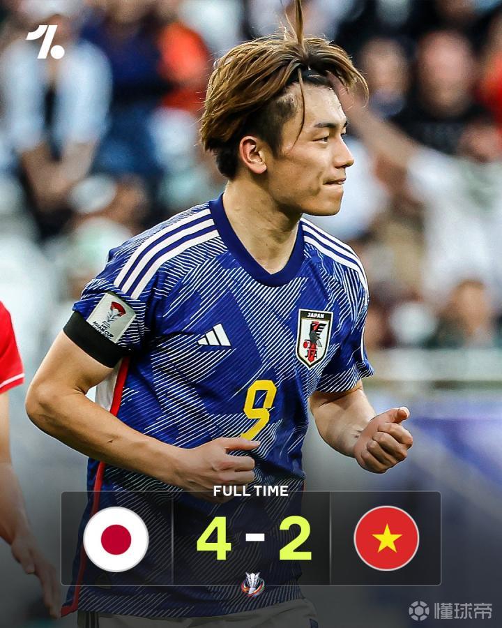 日本队战胜沙特，亚洲杯小组赛豪取两连胜
